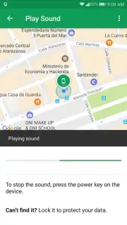 Find My Device captura 4