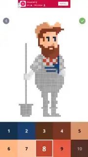 Pixel Art - Color by Number Book captura 10