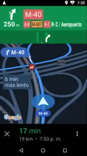 Navigation for Google Maps Go captura 2