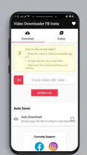 Video Downloader FB Insta captura 1