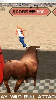 Angry Bull Attack Arena Sim 3D captura 7