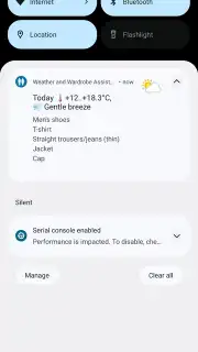 Weather and Wardrobe Assistant captura 7