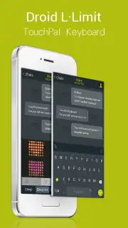 Android L Lime TouchPal Theme captura 3
