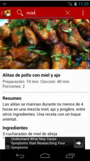 Receta De Pollo captura 3