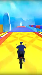 Police Bike Stunts Games captura 14