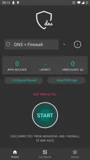 Rethink: DNS + Firewall captura 1