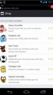 Kik Messenger captura 4