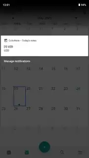 ColorNote Notepad captura 14
