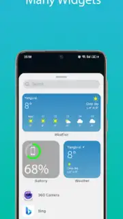 iOS 17 Launcher - Phone 15 Pro captura 1