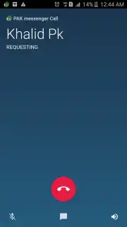 PAK messenger Voice And Chat captura 2