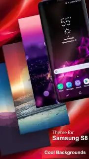 Samsung S8 edge Launcher - Themes and Wallpaper captura 1