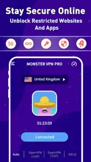 Monster VPN Pro captura 5