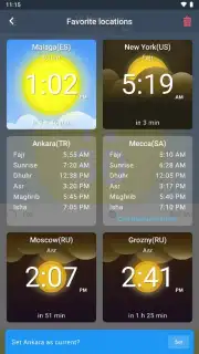 1Muslim: Prayer times, Azan captura 6