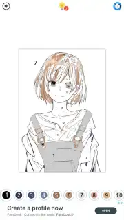 Anime - Paint by Numbers captura 6