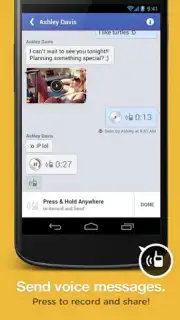 MessageMe captura 1