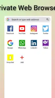 Private Web Browser captura 6