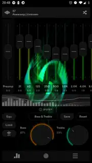 Poweramp Equalizer captura 2
