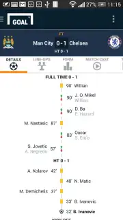 Goal Live Scores captura 7