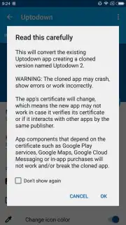App Cloner captura 4