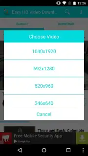 Easy HD Video Downloader captura 4