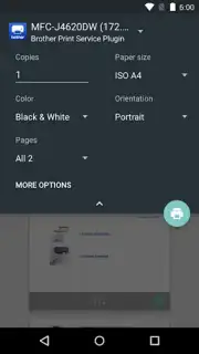 Brother Print Service Plugin captura 2