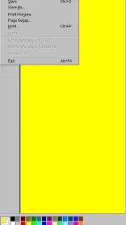 Paint MS Version captura 2