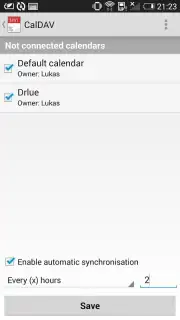 iCal Import/Export 2.4 captura 1