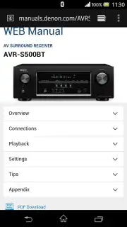 Denon 500 Series Remote captura 1