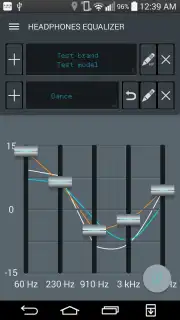 Headphones Equalizer captura 13