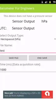 Barometer For Engineers captura 5
