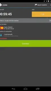 Hideman VPN captura 6