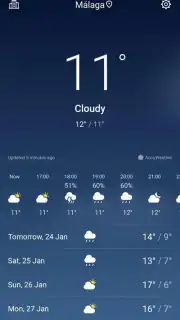 HUAWEI Weather captura 1
