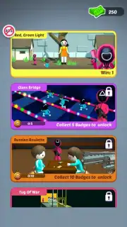 Pink Game: Squid, Fish Game captura 1