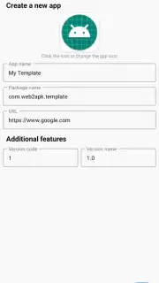 Website to App Converter captura 4