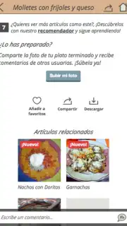 Recetas Mexicanas captura 4