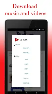 DoTube - 4K Video Downloader & MP3 Player music captura 11