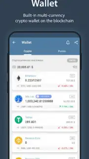 iMe Messenger & Crypto Wallet captura 4