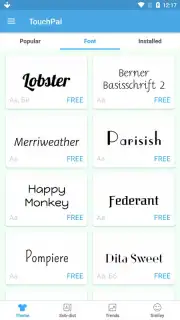 TouchPal Lite captura 2