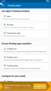 Floating Apps captura 20