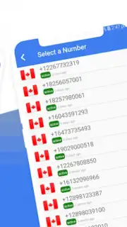 Temp Number - Virtual Number captura 2