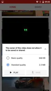 YouTube Go captura 2