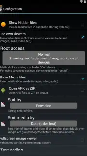X-plore File Manager captura 4