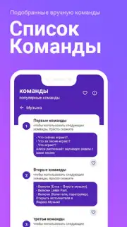 Команды для Алиса captura 2