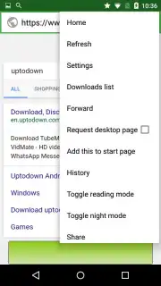 Turbo Browser captura 6