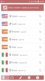 Acapela TTS Voices captura 2