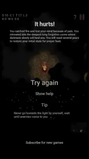 Grue the monster – roguelike underworld RPG captura 4