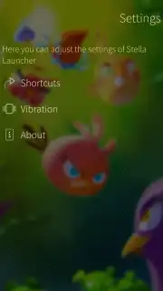 Angry Birds Stella Launcher captura 3