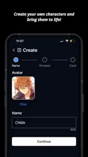 Charstar: AI Character Chat captura 1