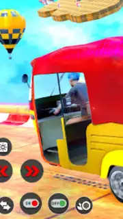 Tuk Tuk Taxi Driving Games 3D captura 3