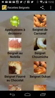 Recettes de Beignets captura 5